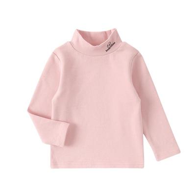 女童纯棉打底衫A类加绒上衣