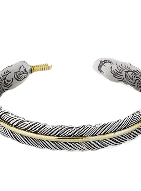 潮邦阿美咔叽风自由守护复古手镯