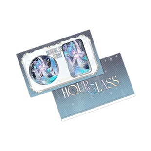 【画师授权】初音未来时光沙漏原创同人周边双闪吧唧徽章立牌