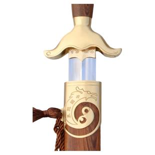 太极剑女武术龙泉锋远宝剑正品晨练半软硬剑男不锈钢表演剑未开刃