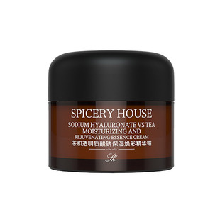 【茶和保湿系列】芳香世家官方旗舰店正品透明质酸钠保湿精华霜