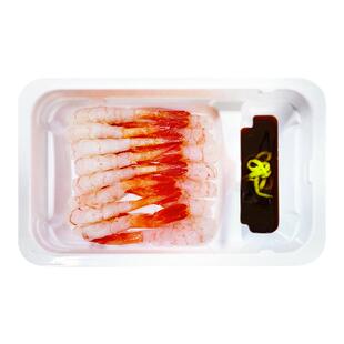 【鲜有汇聚】北极甜虾冰鲜刺身去头去壳寿司海鲜锁鲜装50g