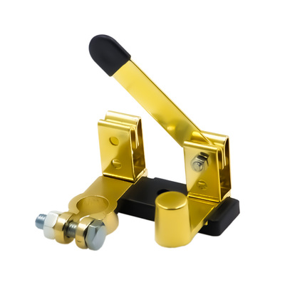 汽车电瓶断电开关纯铜黄断电总闸刀开关货车小车工程车卡负极改装