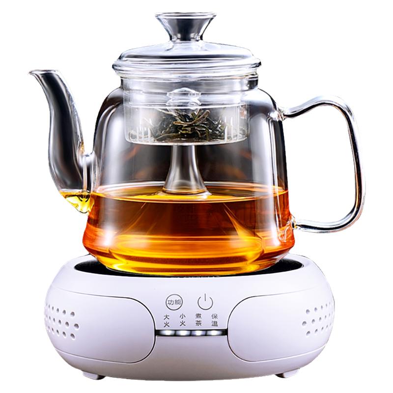【特卖】蒸煮茶壶防爆玻璃煮茶器