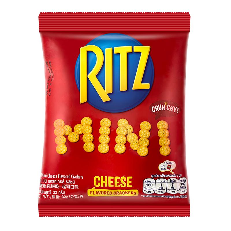 ritz进口乐之芝士咸味薄脆*小饼干