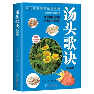 汤头歌诀正版彩图版 中医书籍养生大全入门 中药书处方配方药方选录常用方剂民间家庭偏方秘方大全中医养生配方基础理论大全书籍