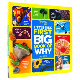 英文原版绘本National Geographic 美国国家地理 Little Kids First Big Book of Why 精装大开本 儿童百科书