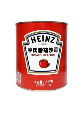 亨氏番茄沙司6斤大桶装餐饮商用