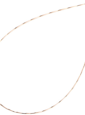 925纯银项圈锁骨链diy线镀金银丝