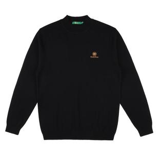 【100%绵羊毛】Raidy Boer/雷迪波尔2025秋男刺绣毛衣羊毛衫 5056