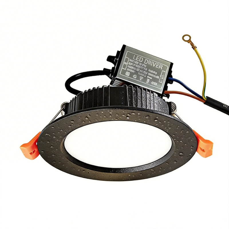 超薄防水筒灯嵌入式led24V5W白光