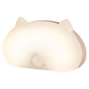 猫咪专用食堂小夜灯感应磁吸宠物别墅夜间过道自动照明狗猫窝装饰