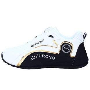 秋冬纽扣潮鞋子男款皮面防水高档老爹鞋增高防水运动休闲鞋旅游鞋