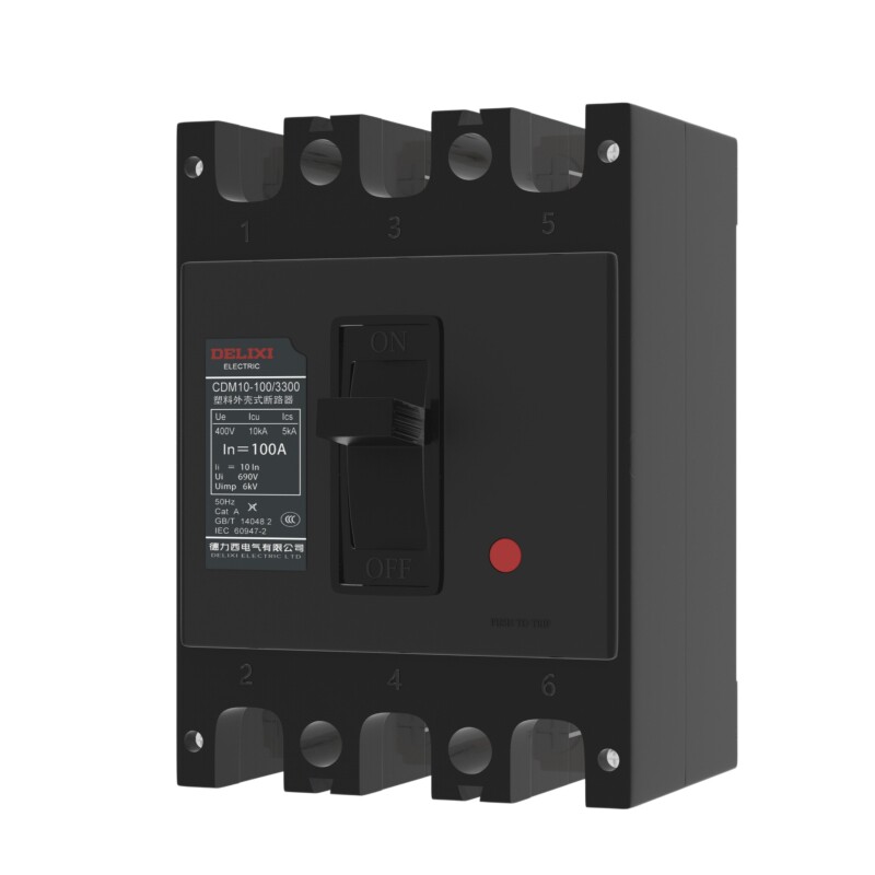 德力西塑壳断路器100A/250A3P