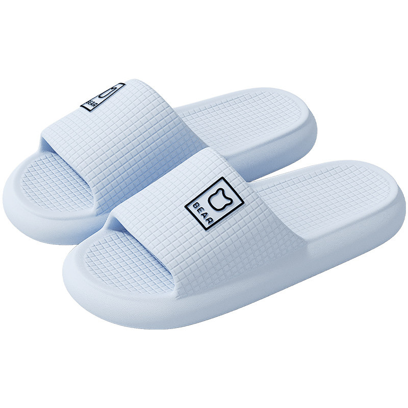 红豆买1送1拖鞋女款2026新款夏室内家居浴室防滑防臭情侣一对凉拖