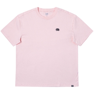Lee舒适版圆领X-Crew像素徽标设计粉色女短袖T恤显瘦LWT0098724LE