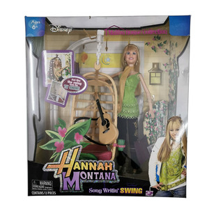 迪士尼汉娜蒙塔娜塔时尚公主娃娃换装关节活动过家家仿真女孩玩具