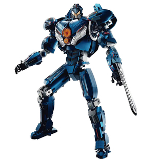 正版环太平洋机甲积木拼装模型玩具男孩复仇流浪者军刀雅典娜手办