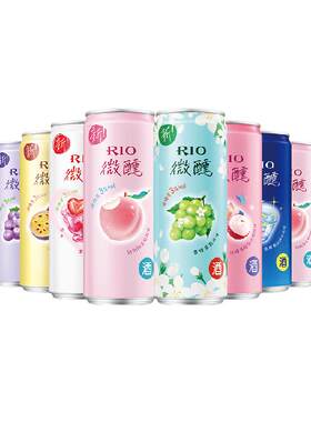 RIO锐澳微醺多口味330ml*8罐