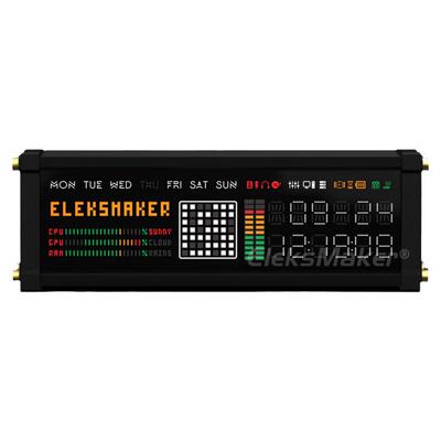 EleksMaker拟荧光管时钟摆件礼物