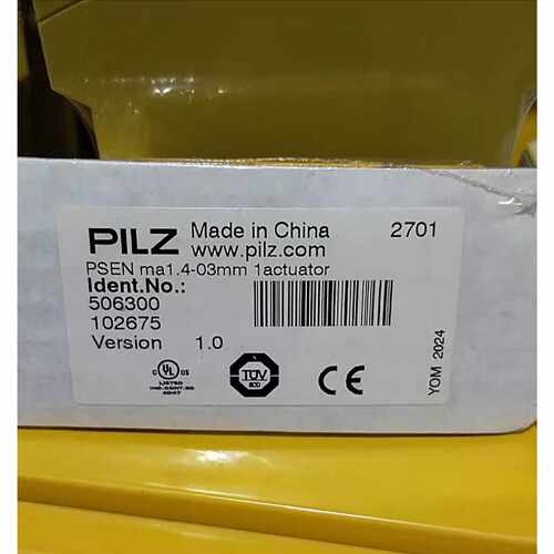 议价PILZ 皮尔兹安全门磁开关 型号PSEN ma1.4-03mm 全新现货