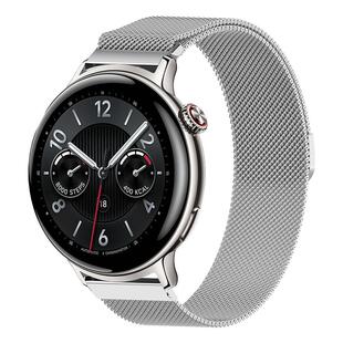 适用于vivowatch5表带vivo手表3米兰尼斯磁吸腕带iQOOwatch5替换带智能运动手表WATCH5男女高级金属表链夏季
