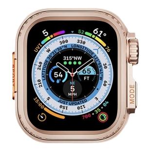 适用苹果iwatchs11保护壳applewatch9新款秒变ultra3改装金属一体全包s10表壳iwatch苹果手表壳防摔保护套