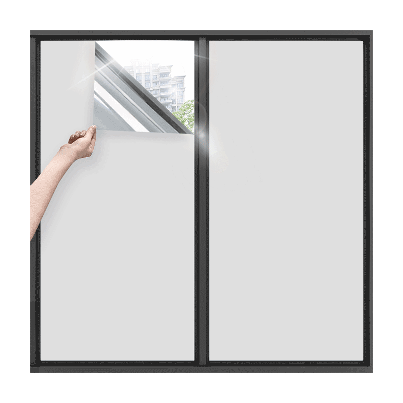 窗户玻璃防晒隔热膜镜面反光膜