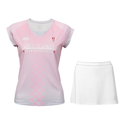 川崎速干羽毛球服网球服显瘦高级