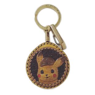 HULLY丨日系动漫钥匙扣牛皮卡丘路飞马里奥波吉卡通挂件定制名字