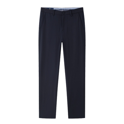 POLOWALK男士藏青休闲裤春季新款