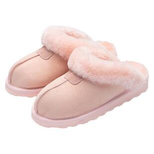 大码澳洲羊毛棉拖鞋冬季皮毛一体外穿保暖居家羊毛绒男女室内儿童