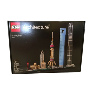 乐高玩具lego 21039建筑系列上海天际线男孩益智拼装积木礼物新款