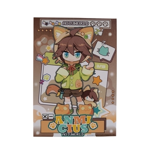 正版凹凸世界晚安日记系列明信片套组雷狮安迷修七创社动漫周边