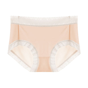 芬腾中腰冰丝透气亲肤超薄内裤女2026新款舒适透气不夹臀三角裤