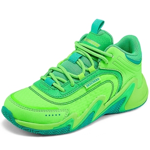 斯凯奇outlets儿童春秋新款凌空篮球鞋时尚运动鞋耐磨防滑跑步鞋