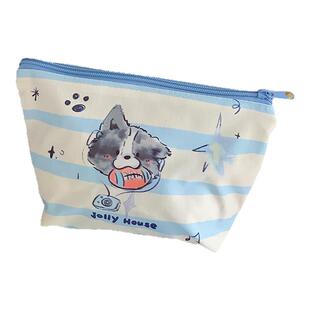 衣服旅行收纳袋可爱卡通小狗衣物整理包内衣分装出差行李箱收纳包