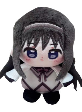 魔法少女小圆坐姿娃娃毛绒挂件