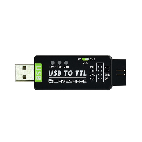 微雪FT232工业级 USB串口通讯模块 USB转TTL转换器 TTL转USB UART