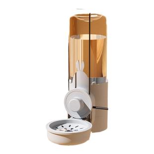 猫咪饮水机宠物挂式自动喂食器喝水器皿猫笼子悬挂宠物喝水用品