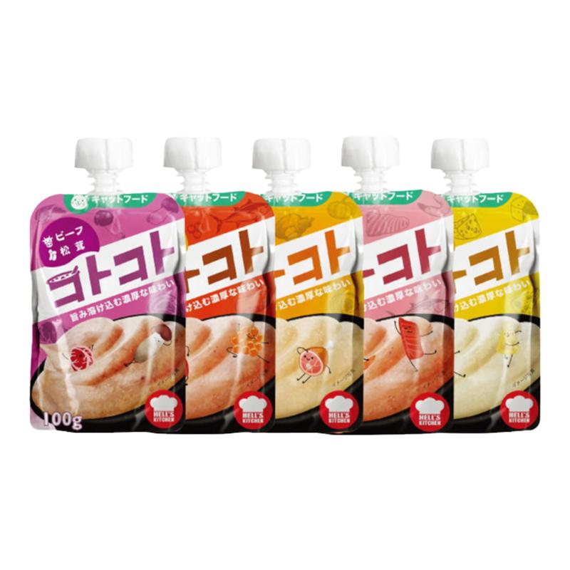 日本地狱厨房咕噜酱猫6袋肉松