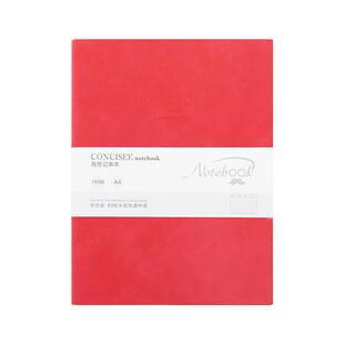 a4笔记本本子大号商务加厚办公会议记录本大学生考研精致软皮记事本皮面本子简约2026年新款日记本可定制logo