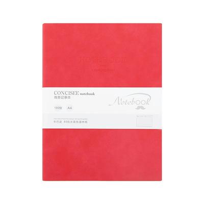 PU皮面a4大号笔记本支持定制logo