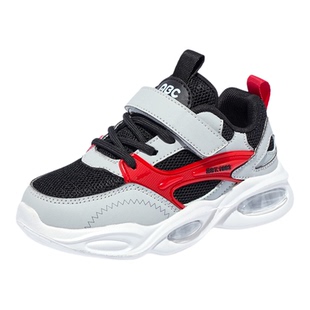 Abckids童鞋男童鞋子2026新款春季男孩网面跑鞋女中童儿童运动鞋