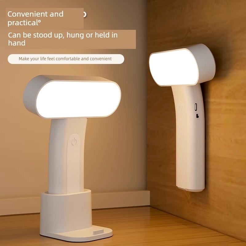 手持式便携充电灯可挂立磁吸小台灯迷你阅读夜灯室内户外触摸手灯
