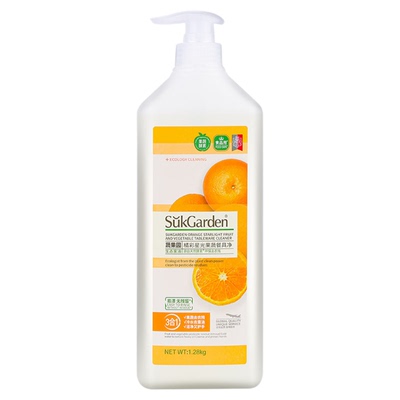3合1蔬果园家用洗洁精果蔬洗洁精