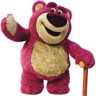 草莓熊车贴可爱卡通改装装饰车身贴两侧拉花划痕遮挡草莓熊汽车贴