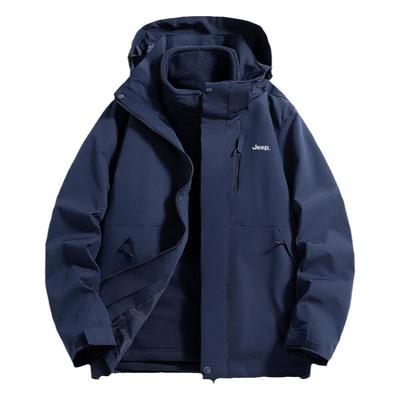吉普三合一冲锋外套防风衣