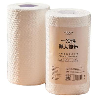 ecoco懒人抹布干湿两用家用清洁厨房用纸用纸吸水一次性洗碗布巾