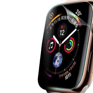 适用苹果s11手表膜s10手表膜全屏贴iwatch7软膜苹果ultra手表膜3/4/5水凝膜iwatch6全包se覆盖屏幕10保护贴膜